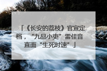 《长安的荔枝》官宣定档，“九品小吏”雷佳音直面“生死时速”