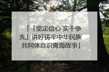 「坚定信心 实干争先」讲好铸牢中华民族共同体意识青海故事