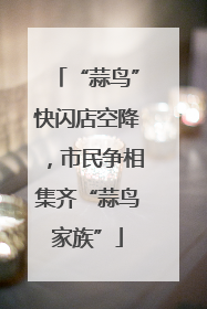 “蒜鸟”快闪店空降，市民争相集齐“蒜鸟家族”