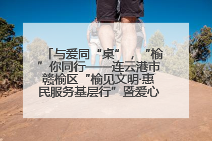 与爱同“桌”，“榆”你同行——连云港市赣榆区“榆见文明·惠民服务基层行”暨爱心书桌发放温暖启幕