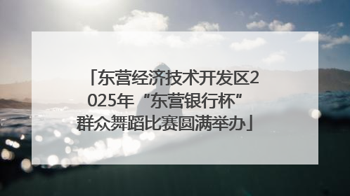 东营经济技术开发区2025年“东营银行杯”群众舞蹈比赛圆满举办