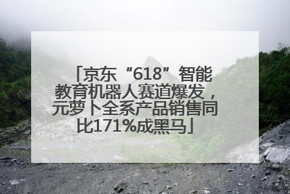 京东“618”智能教育机器人赛道爆发，元萝卜全系产品销售同比171%成黑马