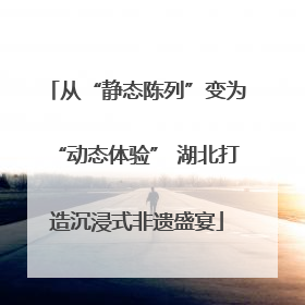 从“静态陈列”变为“动态体验” 湖北打造沉浸式非遗盛宴