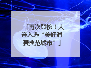 再次登榜！大连入选“美好消费典范城市”