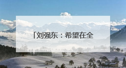 刘强东：希望在全球主要货币国家都申请稳定币牌照