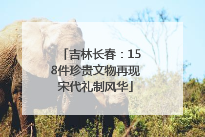 吉林长春：158件珍贵文物再现宋代礼制风华