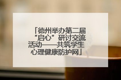 德州举办第二届“启心”研讨交流活动——共筑学生心理健康防护网