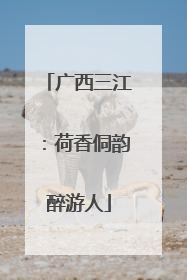 广西三江：荷香侗韵醉游人