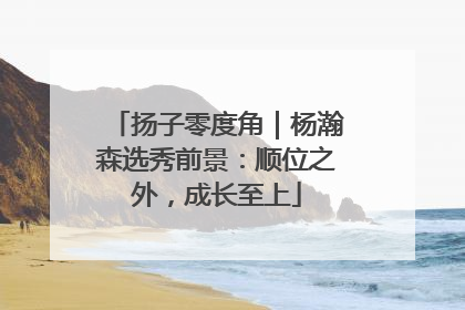 扬子零度角｜杨瀚森选秀前景：顺位之外，成长至上