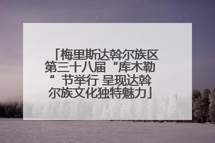 梅里斯达斡尔族区第三十八届“库木勒”节举行 呈现达斡尔族文化独特魅力
