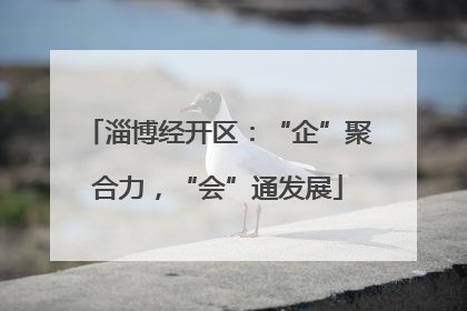 淄博经开区：“企”聚合力，“会”通发展