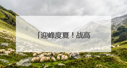 迎峰度夏！战高温保供电守民生