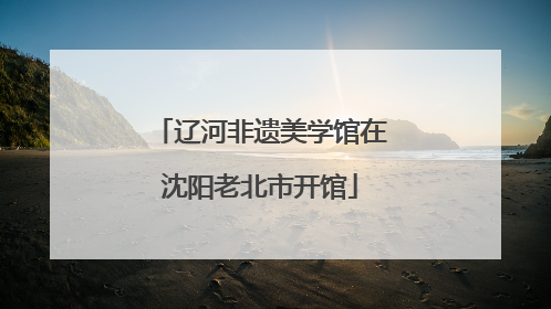 辽河非遗美学馆在沈阳老北市开馆