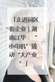 走进园区看企业｜湖南江华：“小电机”撬动“大产业”