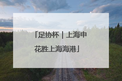 足协杯｜上海申花胜上海海港