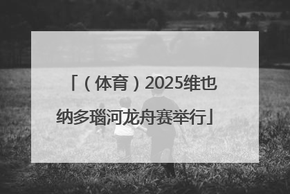 （体育）2025维也纳多瑙河龙舟赛举行