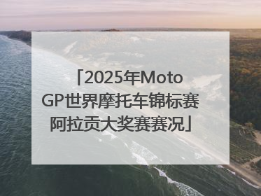 2025年MotoGP世界摩托车锦标赛阿拉贡大奖赛赛况