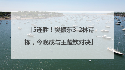 5连胜！樊振东3-2林诗栋，今晚或与王楚钦对决