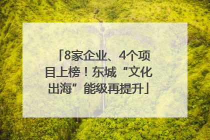 8家企业、4个项目上榜！东城“文化出海”能级再提升