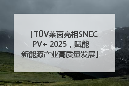 TÜV莱茵亮相SNEC PV+ 2025，赋能新能源产业高质量发展